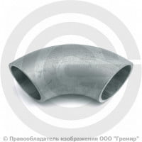 Отвод 89х4 (Ду-80) оцинкованный 90 градусов ГОСТ 17375