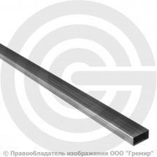 Труба 40х20х1,5 нержавеющая AISI 304 профильная матовая EN 10219-2 (ASTM A554)