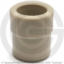 Муфта PP-R редукционная серая внутренняя пайка Дн 32-25 Pro Aqua