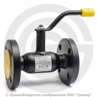Кран стальной фланцевый Ду-40 Ру-40 L=200мм Broen Ballomax КШТ 60.103.040