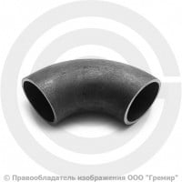 Отвод П90-57х3,5-Ст.20 (Ду-50) стальной (Ст.20) 90 градусов ГОСТ 17375