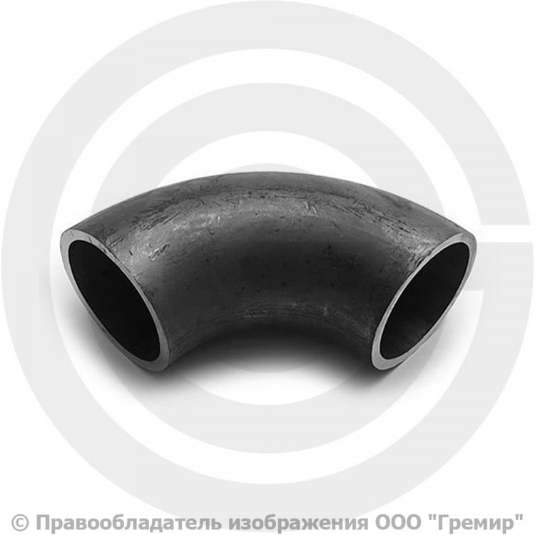 Отвод 57х4 стальной 90 градусов ГОСТ 17375-2001 крутоизогнутый ...