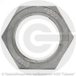 Контргайка нержавеющая AISI 304 6-ти гранная ВР-ВP Ду-25 (1")