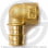 Угольник латунный для PE-X труб Дн 25-3/4" ВР (ВН) GX129 Giacomini