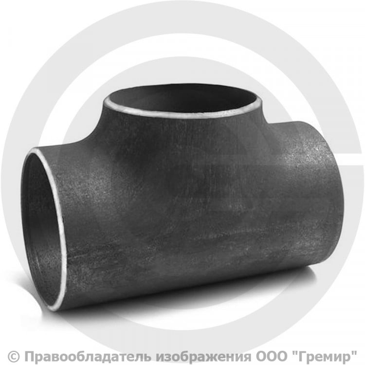 Тройник П 114х6 (Ду-100) стальной (Ст.20) равнопроходной ГОСТ 17376 ...