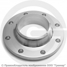 Фланец воротниковый нержавеющий 12х18н10т 1-125-40 ГОСТ 12821, Ру-40, Ду-125