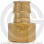 Муфта латунная для PE-X труб Дн 16-1/2" ВР (ВН) РОС
