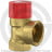 Клапан предохранительный пружинный латунный Ду 15-20 (G1/2&quot;-G3/4&quot;) ВР (ВН) Рср=3бар (Т&lt;120°С) Prescor TRD Flamco