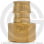 Муфта латунная для PE-X труб Дн 20-1/2" ВР (ВН) РОС