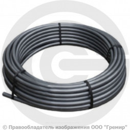Труба PE-Xa/EVOH серая Дн 16х2,2 Ру-10 (Т<95°С) бухта 100м РОС Полипластик