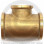 Тройник латунный переходной ВР (ВН) Ду 25-15-25 (1"-1/2"-1") VALFEX