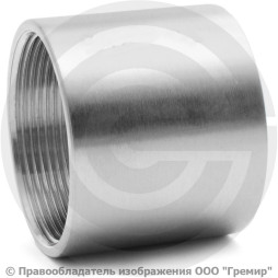 Муфта нержавеющая AISI 316 равнопроходная Ду-32 (1 1/4")