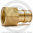 Муфта латунная для PE-X труб Дн 32-1/2&quot; ВР (ВН) РОС