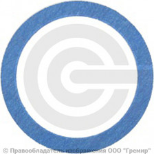 Прокладка фланцевая ПМБ Ду-350 Ру-40 (475х372х2) 2 мм ГОСТ 15180-86