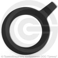 Прокладка фланцевая резиновая ТМКЩ Ду-125 Ру 10-40 (191х132х5) 5 мм с ушком исп.А ГОСТ 15180-86 Прокладка фланцевая резиновая ТМКЩ Ду-125 Ру 10-40 (191х132х5) 5 мм с ушком исп.А ГОСТ 15180-86