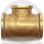 Тройник латунный переходной ВР (ВН) Ду 25-20-25 (1"-3/4"-1") VALFEX