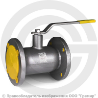 Кран стальной фланцевый Ду-80 Ру-25 L=210мм LD КШ.Ц.Ф. 080/070.025.Н/П