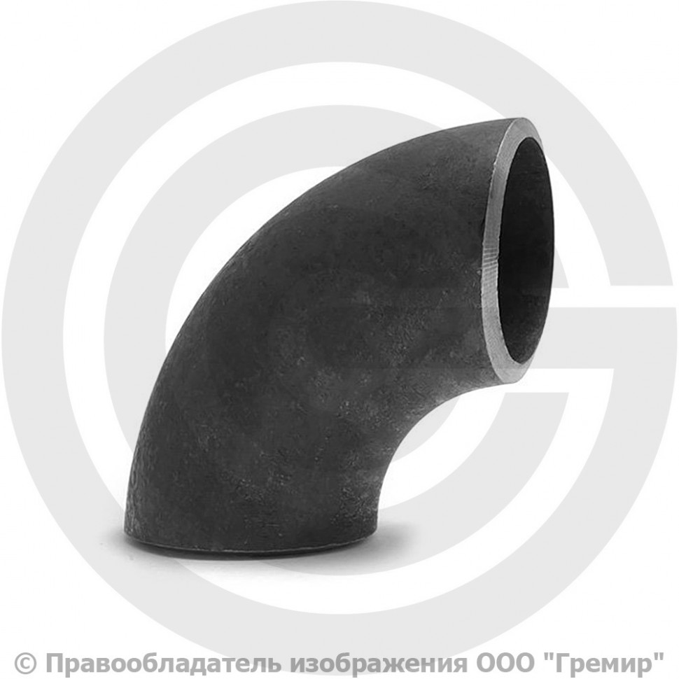 Отвод П90 33,7х4 (Ду-25) стальной (Ст.20) 90 градусов исп.1 ГОСТ 17375 ...