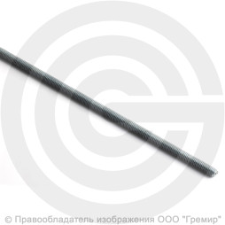 Шпилька стальная оцинкованная М8х1000 усиленная Роскреп