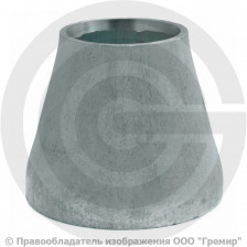 Переход 159х6-108х6 (Ду 150-100) оцинкованный концентрический ГОСТ 17378