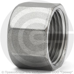 Заглушка нержавеющая AISI 304 6-ти гранная ВР (ВН) Ду-10 (3/8")