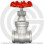 Задвижка нержавеющая муфтовая Ду-40 (1 1/2") Ру-64 ВР (ВН) NK-ZKm40/4