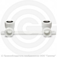 Планка PP-R монтажная белая ВР (ВН) Дн 25-3/4" PRO VALFEX