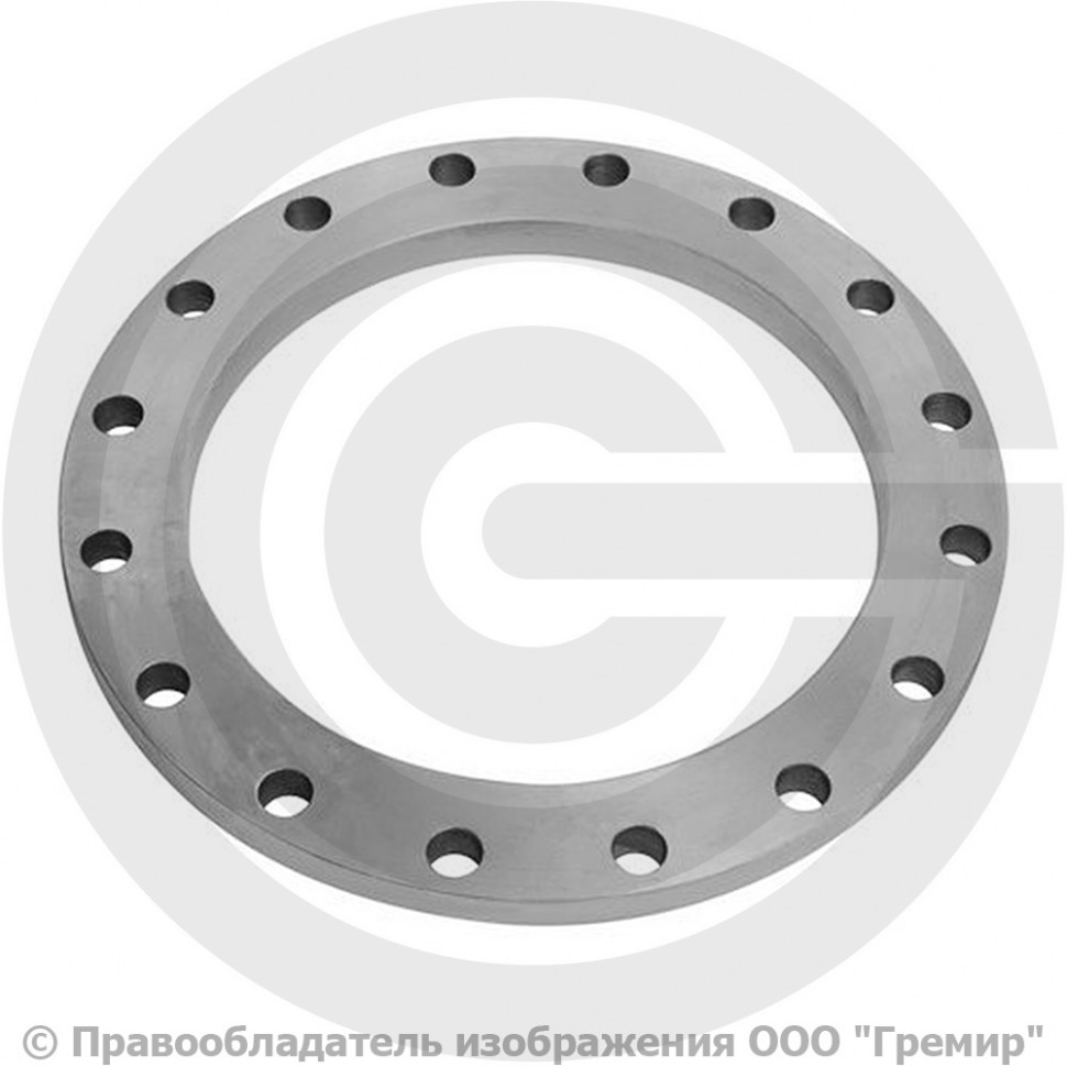 Фланец плоский стальной 1-350-10 ГОСТ 12820 Ру-10 Ду-350 | Гремир