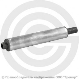 Компенсатор сильфонный осевой многослойный с кожухом из алюминия и внутренним экраном Ду-25 Ру-16 L=285мм под приварку патрубки сталь с фосфатным покр. DEK multilayer Hortum