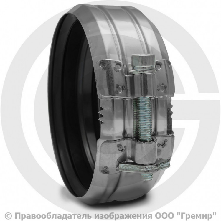 Хомут стальной SML Ду-125 Rapid Китай оцинкованный купить в Москве ...
