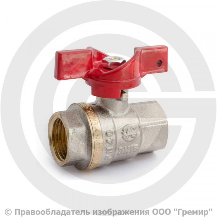 Кран шаровый Aquasfera Euro 1002 Ду-15 (1/2\") Ру-40 ВР (ВН) муфтовый ...