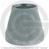 Переход 159х8-108х6 (Ду 150-100) оцинкованный концентрический ГОСТ 17378