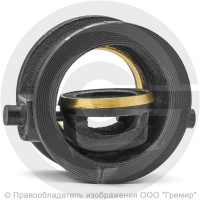 Клапан обратный поворотный чугунный межфланцевый Ду-80 Ру-16 (Т<225°С) 19ч21бр Мегастрой Клапан обратный поворотный чугунный межфланцевый Ду-80 Ру-16 (Т<225°С) 19ч21бр Мегастрой