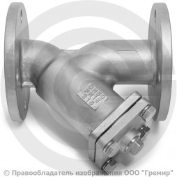 Фильтр сетчатый нержавеющий AISI 316 (CF8M) фланцевый Ду-25 Ру-16 (Т<250°С) ABRA YF-3000