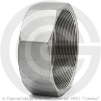 Заглушка нержавеющая AISI 304 6-ти гранная ВР (ВН) Ду-80 (3")