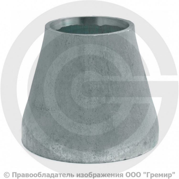 Переход оцинкованный 57х3-32х2 концентрический ГОСТ 17378 2001 купить в ...