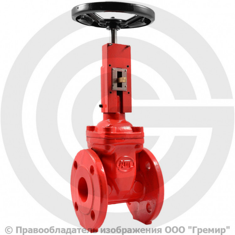 Задвижка чугунная фланцевая Ду-350 Ру-16 KR14 АДЛ Гранар | Гремир