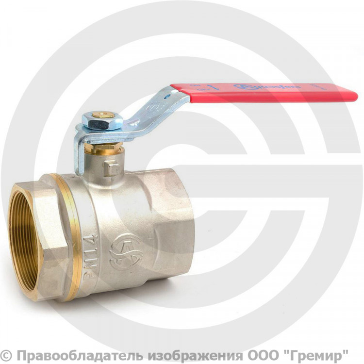 Кран шаровый Aquasfera Euro 1001 Ду-65 (2 1/2\") Ру-14 ВР (ВН) муфтовый ...