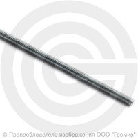 Шпилька стальная оцинкованная М10х1000 Роскреп Шпилька стальная оцинкованная М10х1000 Роскреп