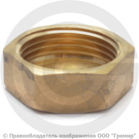 Заглушка латунная ВР (ВН) Ду-15 (1/2") STOUT
